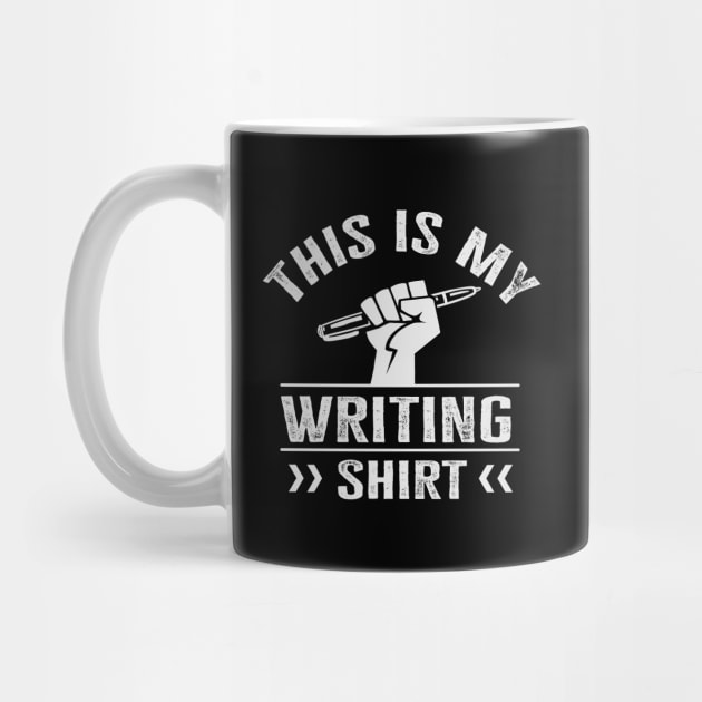 This is My Writing Shirt by TheDesignDepot